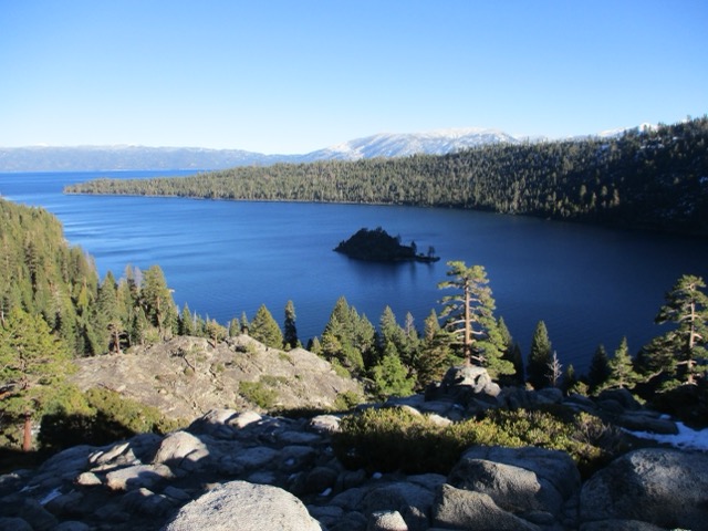 walking on campus at sunset
